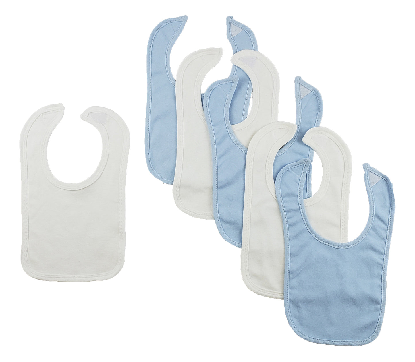 6 Baby Bibs