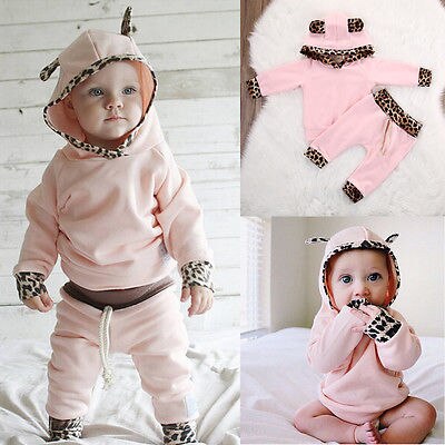 2pcs Spring Autumn suit Newborn baby girl clothing