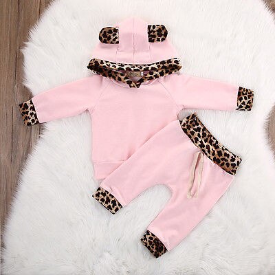 2pcs Spring Autumn suit Newborn baby girl clothing