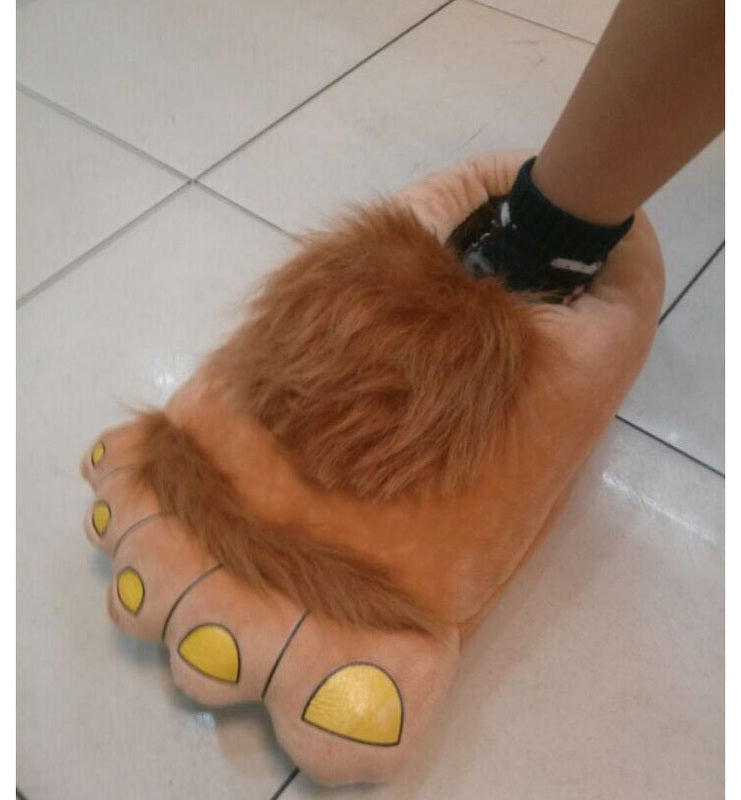 Furry Adventure Slippers