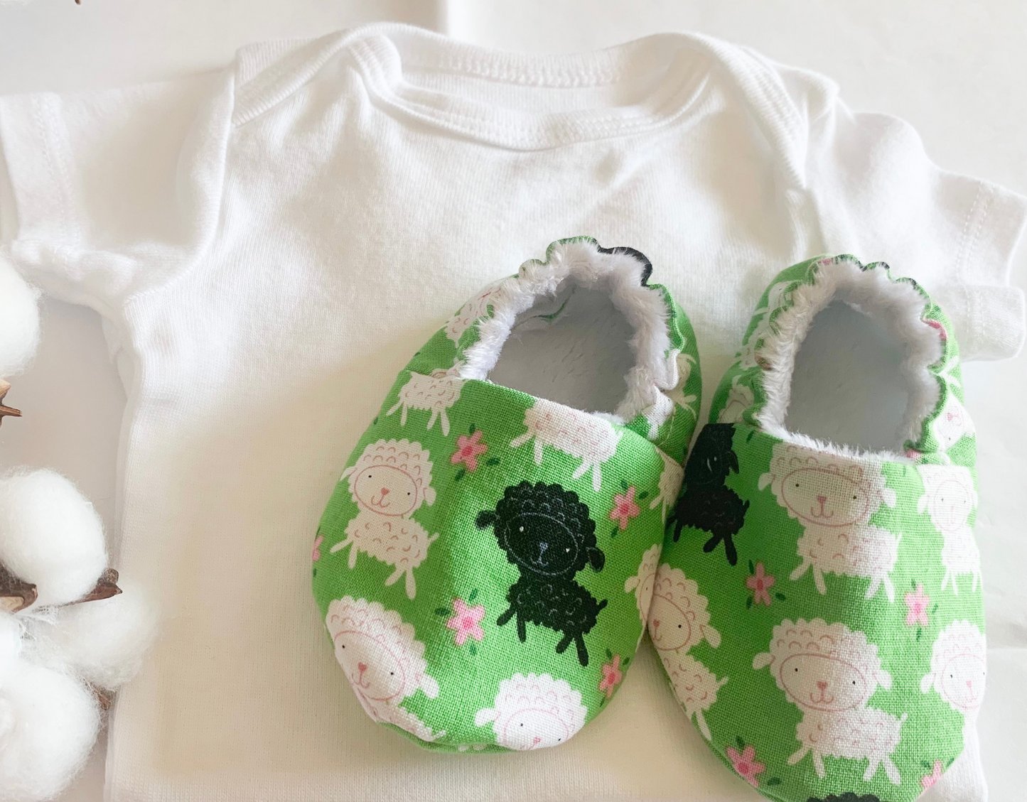 Lamb Elastic Baby Shoe