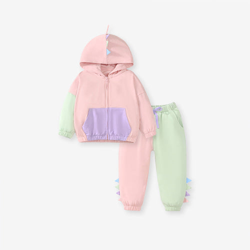 Baby Girl Hoodie Cardigan With Pants Clothing Sets